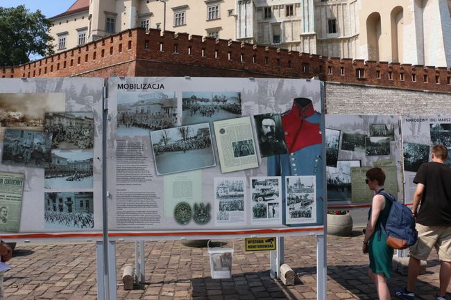 Wystawa o Marszu Szlakiem I Kompanii Kadrowej