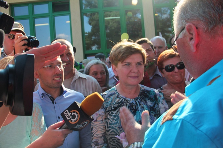 Beata Szydło w Bełchowie