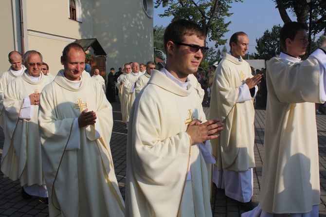 24. Piesza Pielgrzymka Diecezji Bielsko-Żywieckiej na Jasną Górę - w Hałcnowie