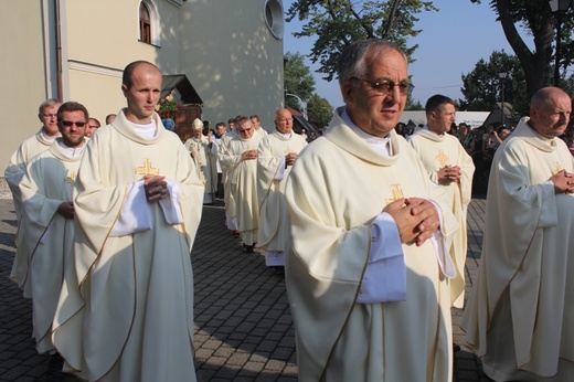 24. Piesza Pielgrzymka Diecezji Bielsko-Żywieckiej na Jasną Górę - w Hałcnowie