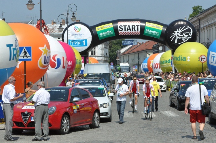 Tour de Pologne w Nowym Sączu