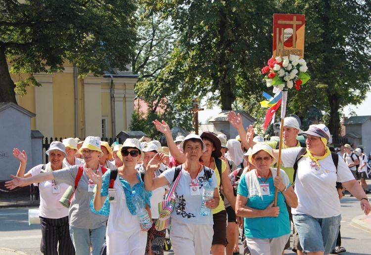 Rzeszowska Pielgrzymka w drodze