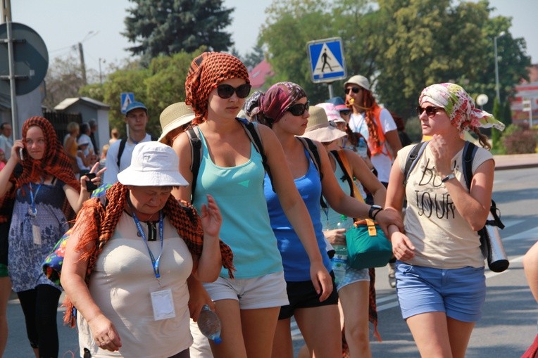 Rzeszowska Pielgrzymka w drodze