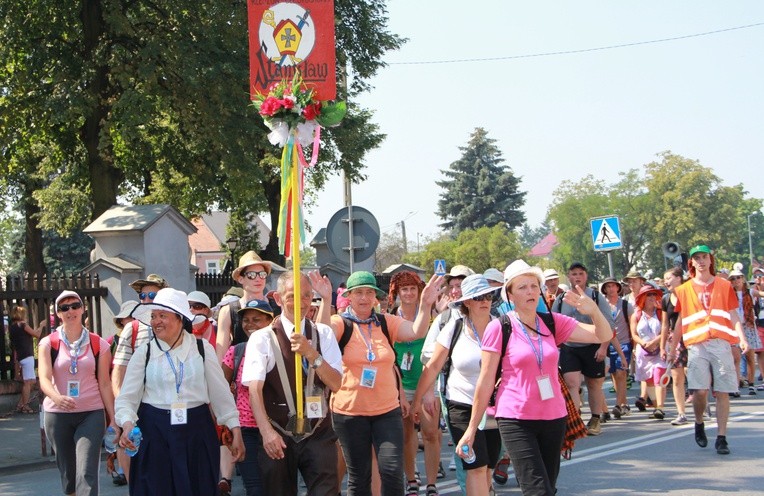 Rzeszowska Pielgrzymka w drodze