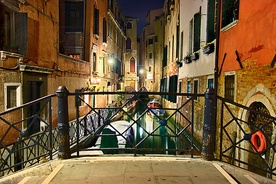 Rowerem w Wenecji? Chyba wodnym...