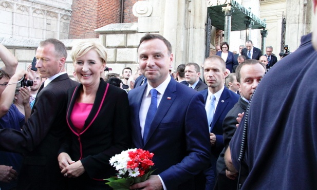 Odwiedził Wawel, uczcił poprzednika