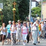 Powitanie pielgrzymów w Kończycach Wielkich