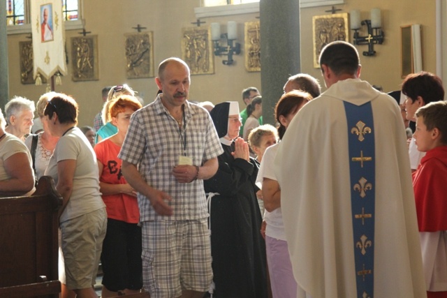 14. Pielgrzymka Dekanatu Czechowickiego w drodze na Jasną Górę