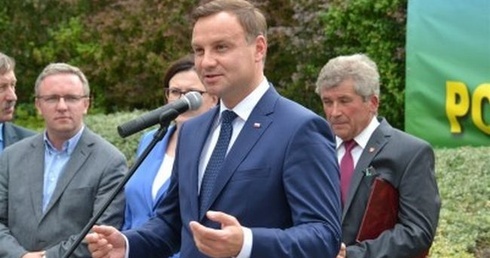 Prezydent w Suchej Beskidzkiej