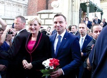Powyżej: Prezydent na Wawel przyjechał z potrzeby serca 