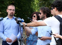 Głosowanie podsumował Mateusz Tyczyński, dyrektor kancelarii prezydenta