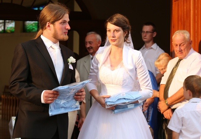 Pielgrzymkowi małżonkowie: Paulina i Norbert