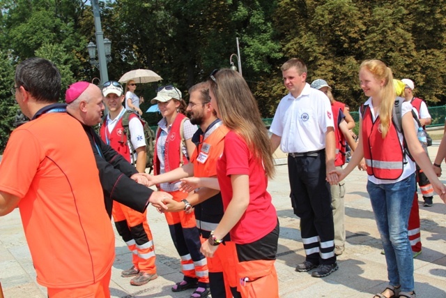 Powitanie pielgrzymów bielsko-żywieckich A.D. 2015 - cz. 1