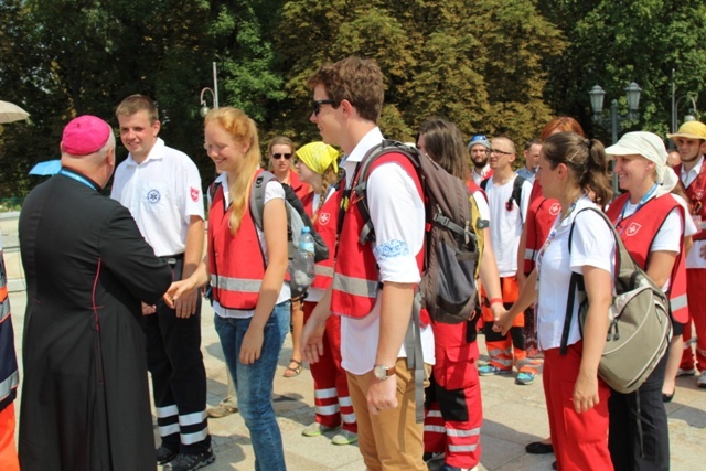 Powitanie pielgrzymów bielsko-żywieckich A.D. 2015 - cz. 1