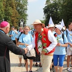 Powitanie pielgrzymów bielsko-żywieckich A.D. 2015 - cz. 1