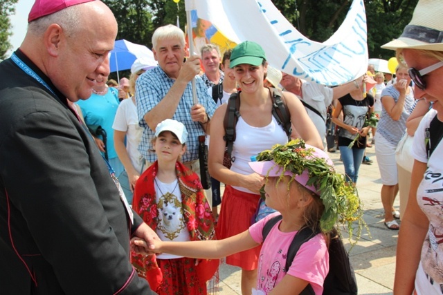 Powitanie pielgrzymów bielsko-żywieckich A.D. 2015 - cz. 1