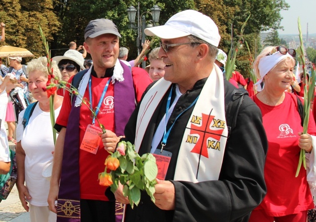 Powitanie pielgrzymów bielsko-żywieckich A.D. 2015 - cz. 1