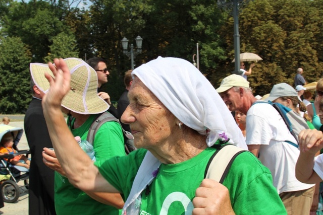 Powitanie pielgrzymów bielsko-żywieckich A.D. 2015 - cz. 1