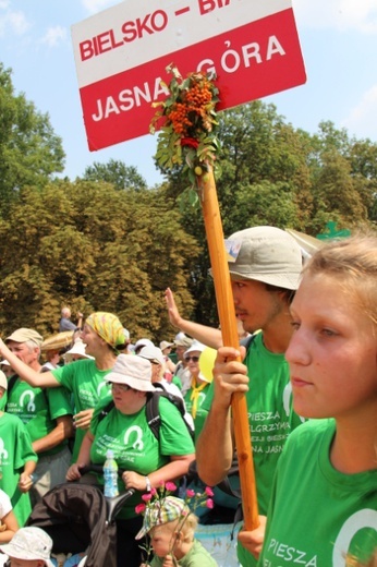 Powitanie pielgrzymów bielsko-żywieckich A.D. 2015 - cz. 1