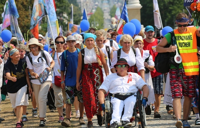 Powitanie pielgrzymów bielsko-żywieckich A.D. 2015 - cz. 2