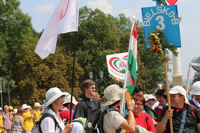 Powitanie pielgrzymów bielsko-żywieckich A.D. 2015 - cz. 2