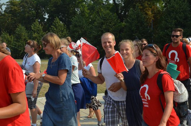 Pielgrzymi na Jasnej Górze