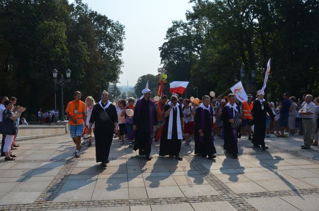 Pielgrzymi na Jasnej Górze