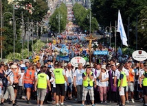 W pielgrzymce idzie niemal 30 grup parafialnych i dekanalnych