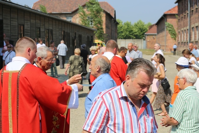 74. rocznica śmierci św. Maksymiliana w KL Auschwitz