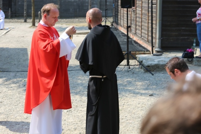 74. rocznica śmierci św. Maksymiliana w KL Auschwitz