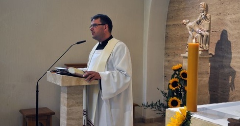 Powitanie kopii figury św. Michała Archanioła z Gargano