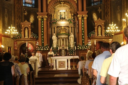 Procesja zaśnięcia i pogrzebu Maryi