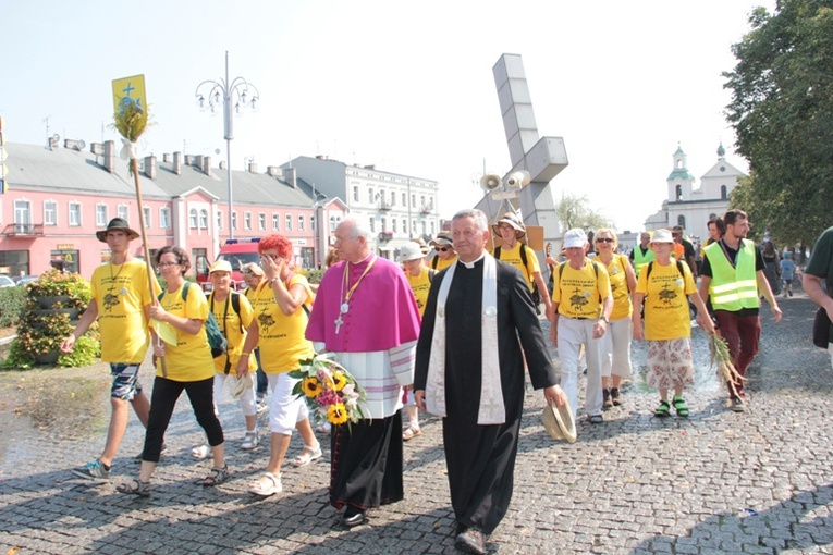 Wejście ŁPPM na Jasną Górę