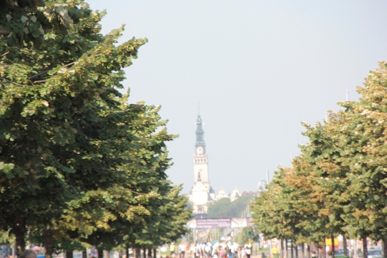 Wejście ŁPPM na Jasną Górę