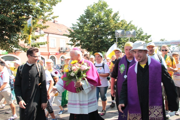 Wejście ŁPPM na Jasną Górę