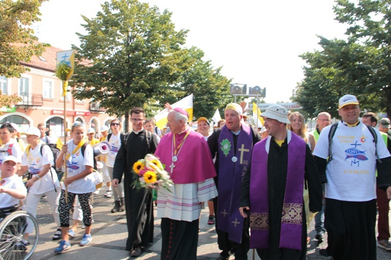 Wejście ŁPPM na Jasną Górę