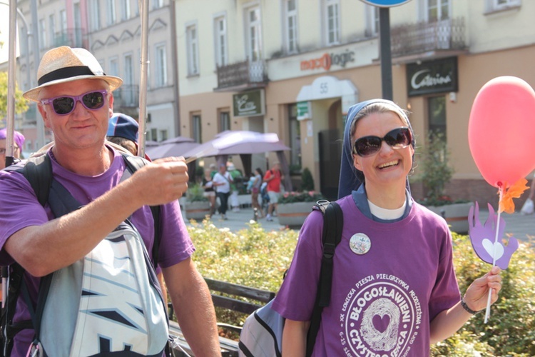 Wejście ŁPPM na Jasną Górę