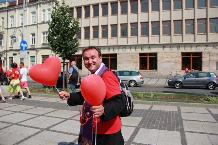 Wejście ŁPPM na Jasną Górę
