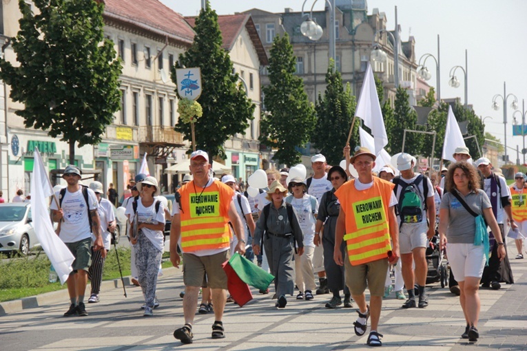 Wejście ŁPPM na Jasną Górę
