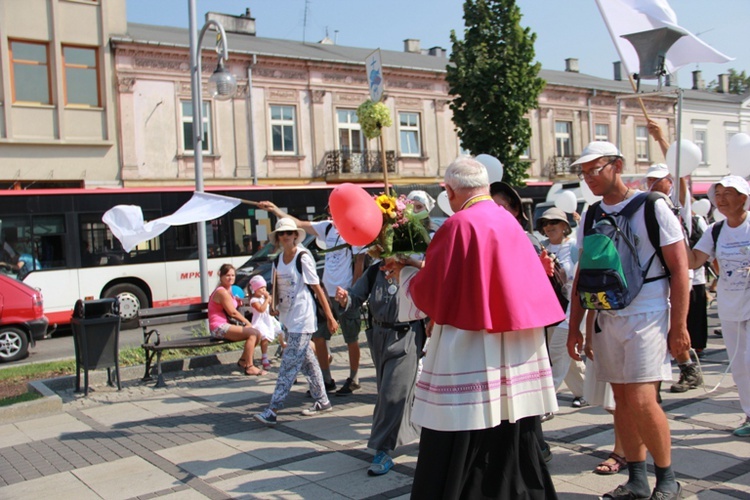 Wejście ŁPPM na Jasną Górę