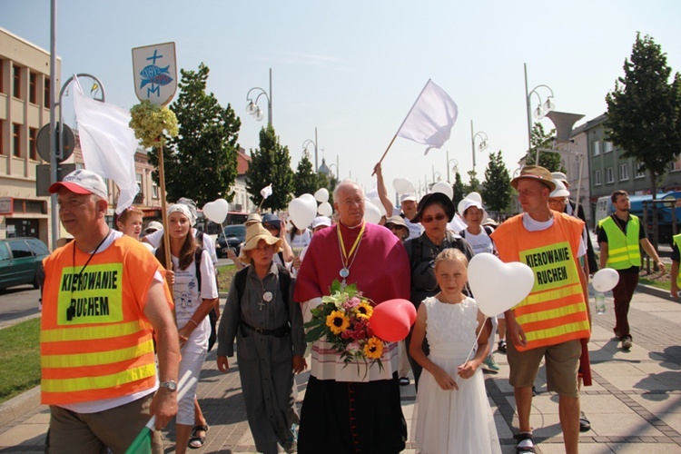 Wejście ŁPPM na Jasną Górę