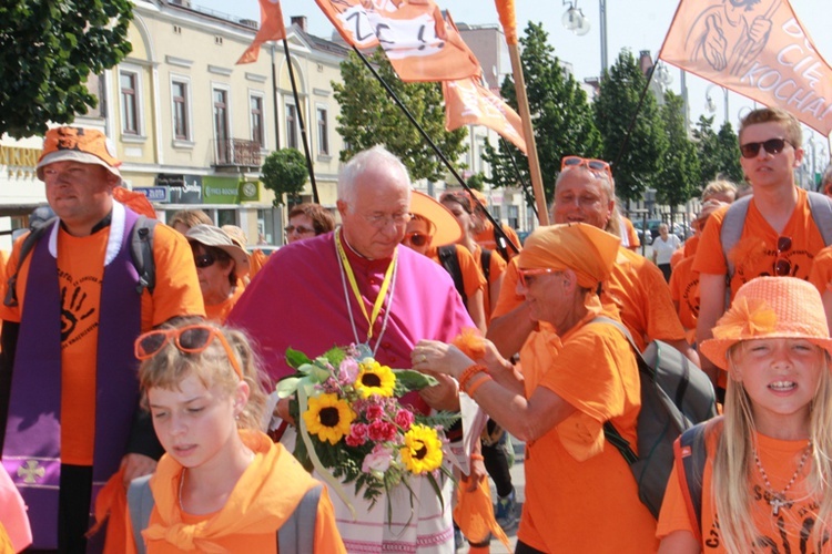 Wejście ŁPPM na Jasną Górę