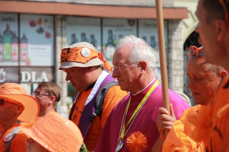 Wejście ŁPPM na Jasną Górę