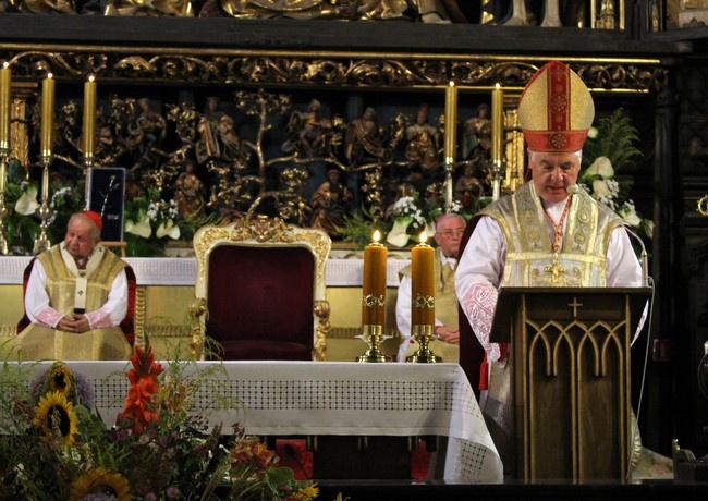 Pontyfikalna Msza św. w bazylice Mariackiej