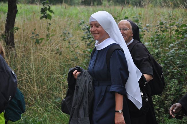 Wyjście pielgrzymki do Myśliborza