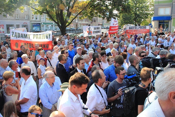 Odsłonięcie pomnika Anny Walentynowicz