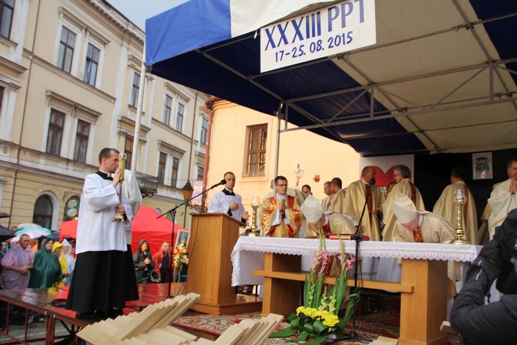 Msza św. na rozpoczęcie pielgrzymki