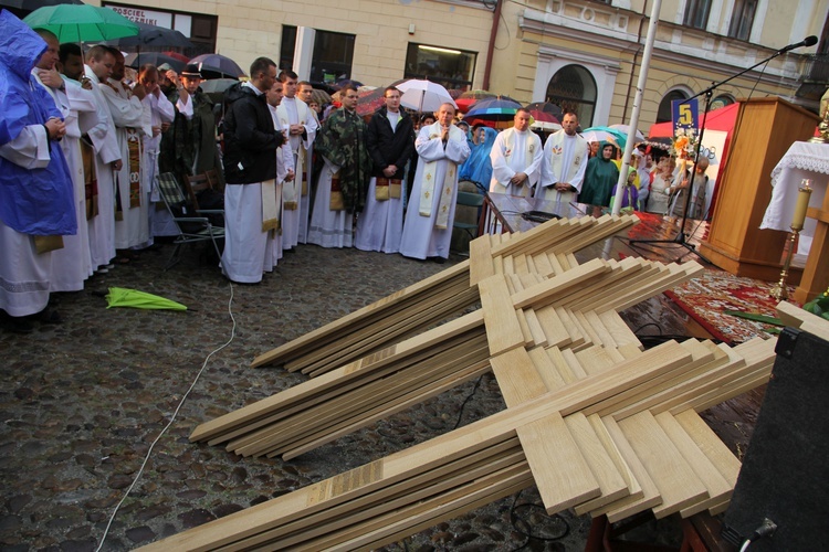 Msza św. na rozpoczęcie pielgrzymki