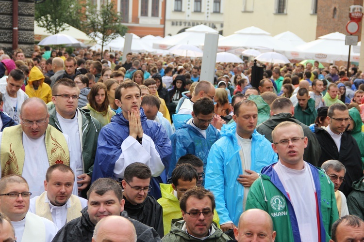 Msza św. na rozpoczęcie pielgrzymki