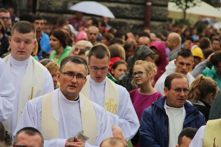 Msza św. na rozpoczęcie pielgrzymki